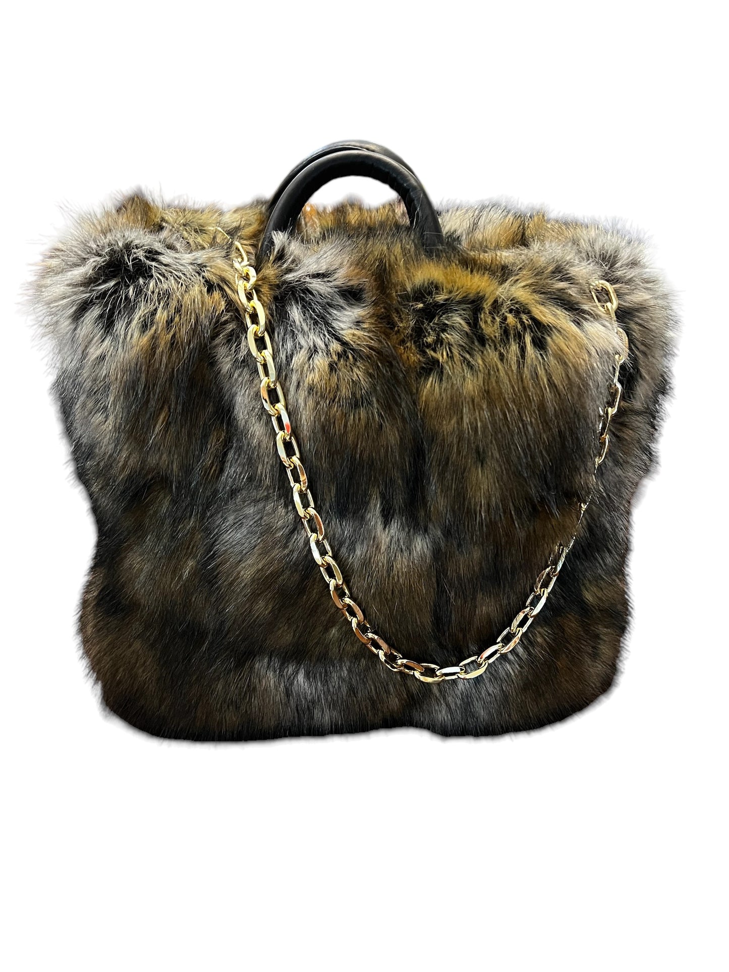 My Italian Happy Bag Faux Fur XL